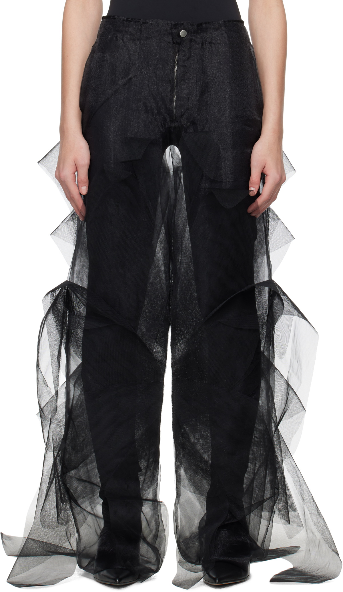 POST ARCHIVE FACTION (PAF) Black 8.0 Technical Trousers
