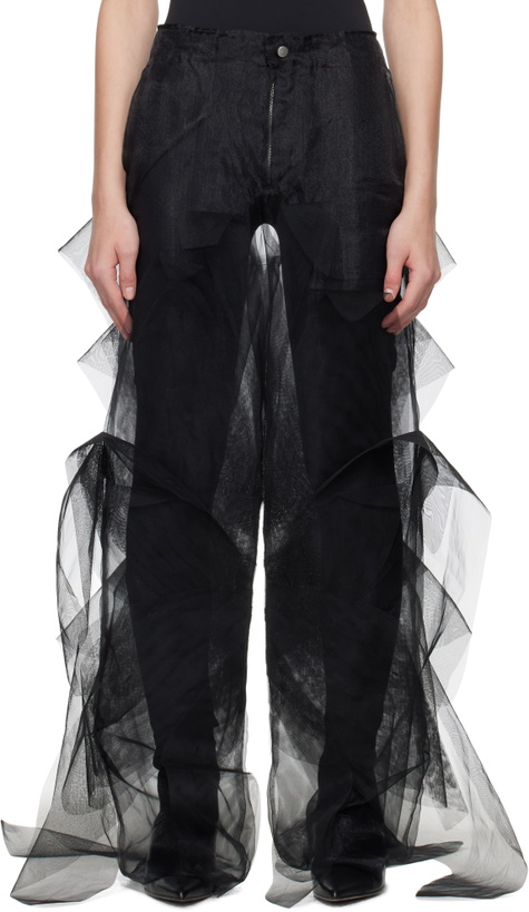 Photo: POST ARCHIVE FACTION (PAF) Black 8.0 Technical Trousers