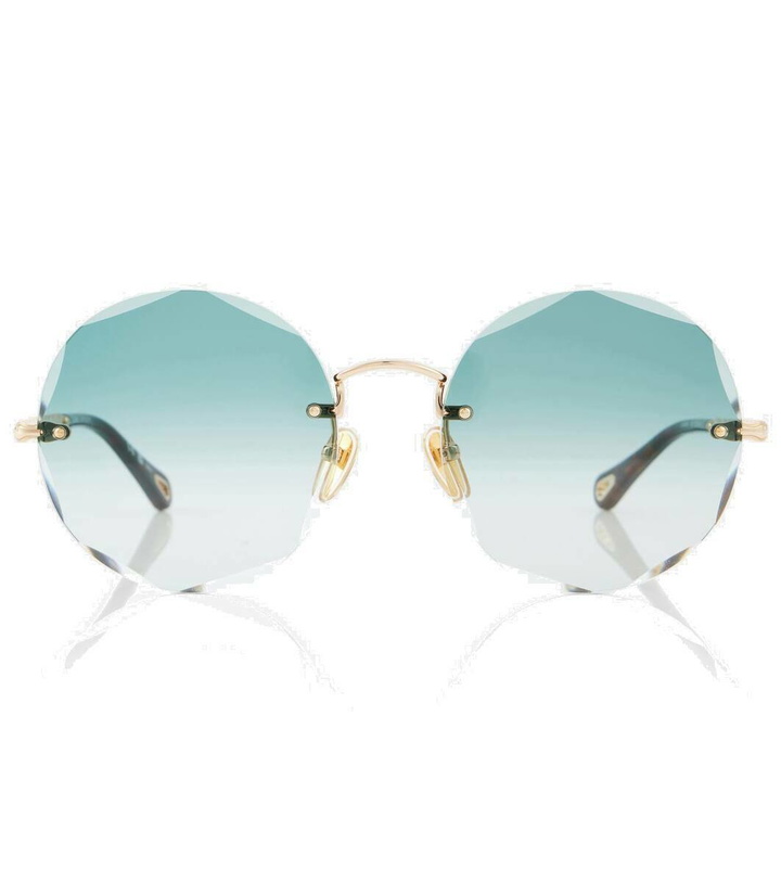 Photo: Chloé Scalloped round sunglasses