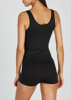 Hanro Touch Feeling Stretch-jersey Tank Black