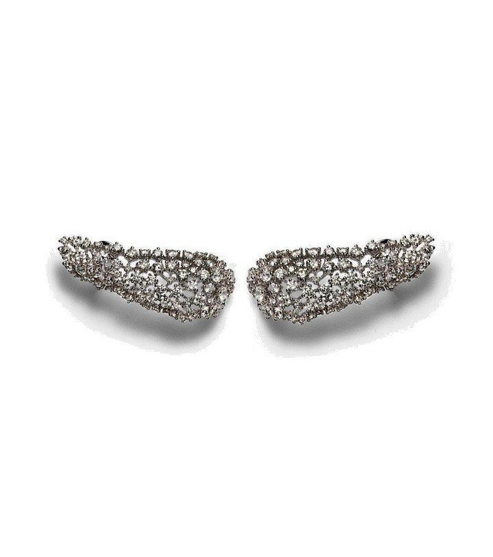 Photo: Ananya Scatter 18kt white gold earrings with diamonds