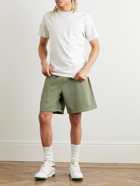 Lady White Co - Cotton-Blend Jersey Drawstring Shorts - Green