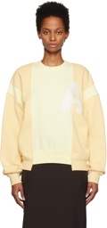 AMBUSH Yellow Varsity Sweatshirt