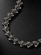 David Yurman - Armory Sterling Silver Diamond Necklace