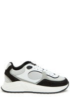 Cleens Onesixty Panelled Mesh Sneakers White And Black