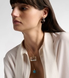 Yvonne Léon L'Acquarium 9kt gold pendant necklace with gemstones