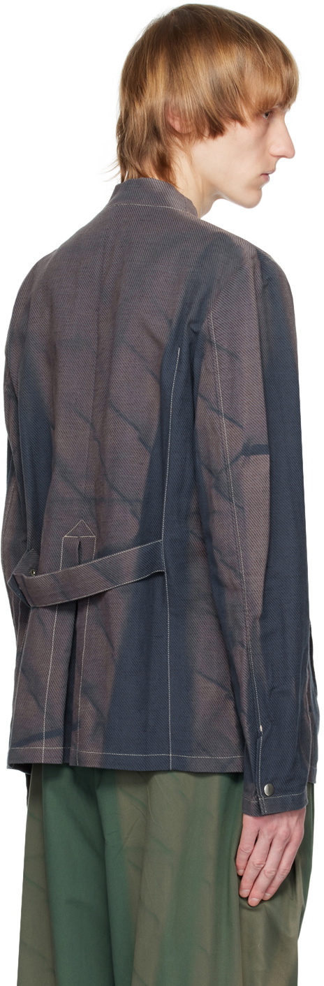 JiyongKim Navy Sun-Bleached Jacket