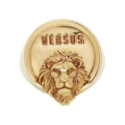 Versus Gold Lion Signet Ring