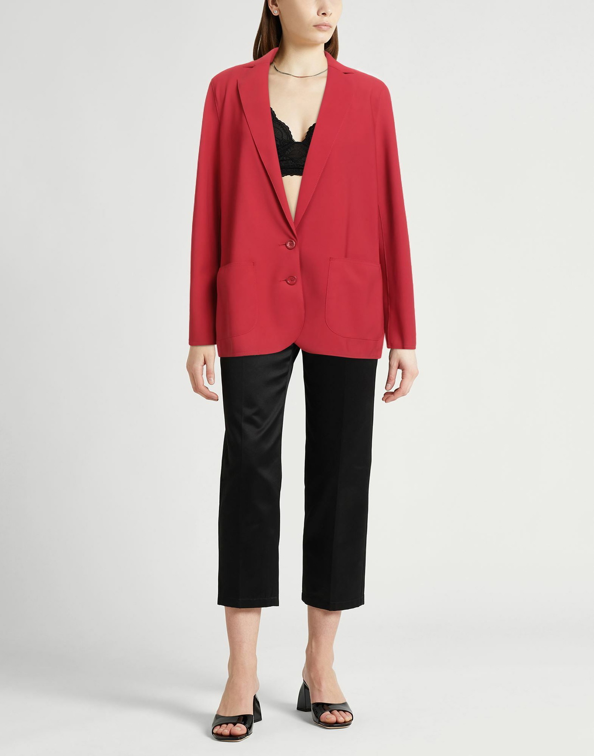 Herno Womens Blazer in Red
