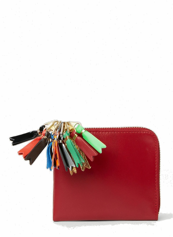 Photo: Zipper Pull Wallet in Red