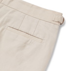 Orlebar Brown - IWC Schaffhausen Norwich Cotton and Linen-Blend Chino Shorts - Neutrals