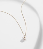 Stone and Strand Essential 18kt gold necklace with pearl
