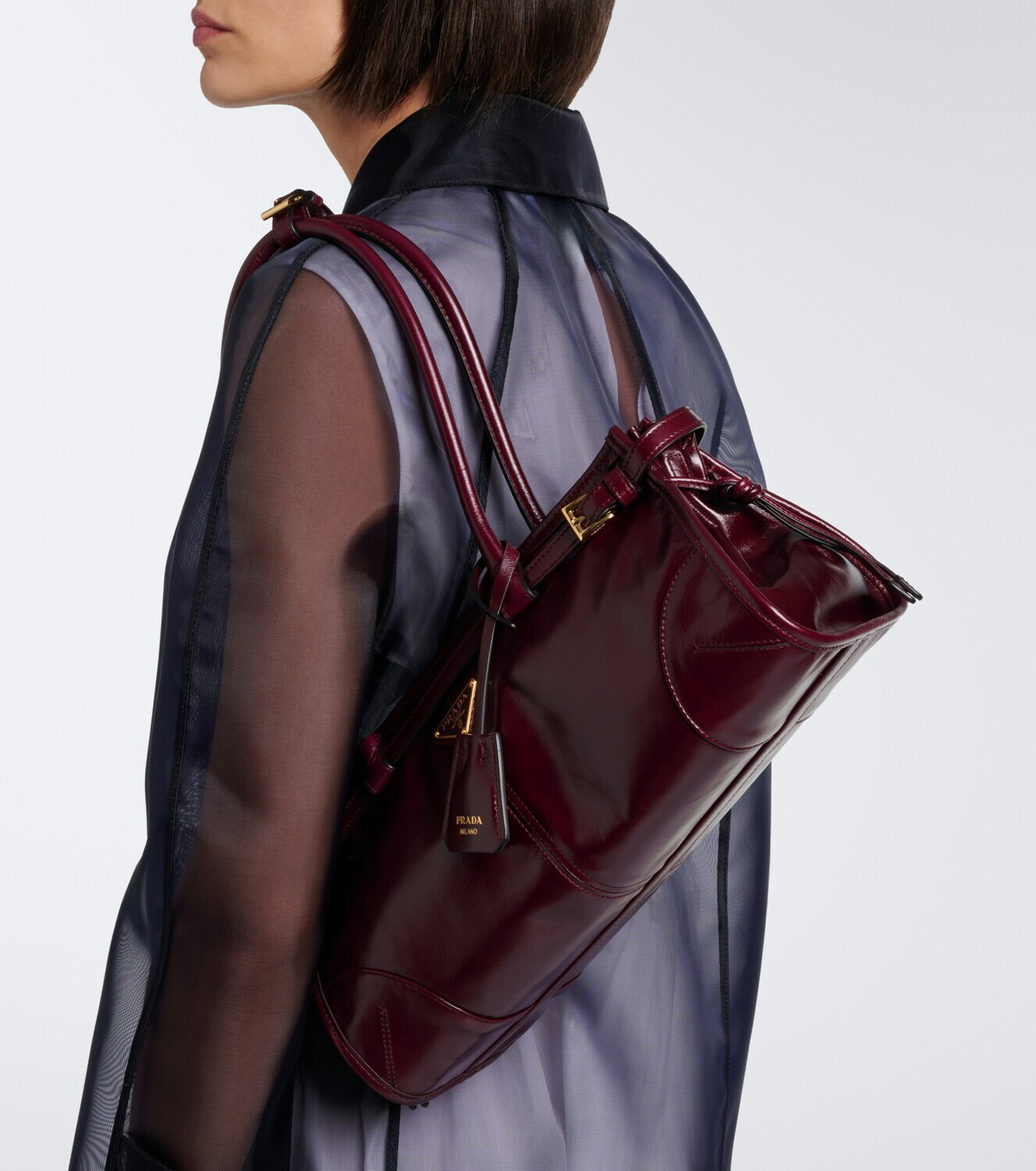 Prada Prada Bonnie Medium leather shoulder bag