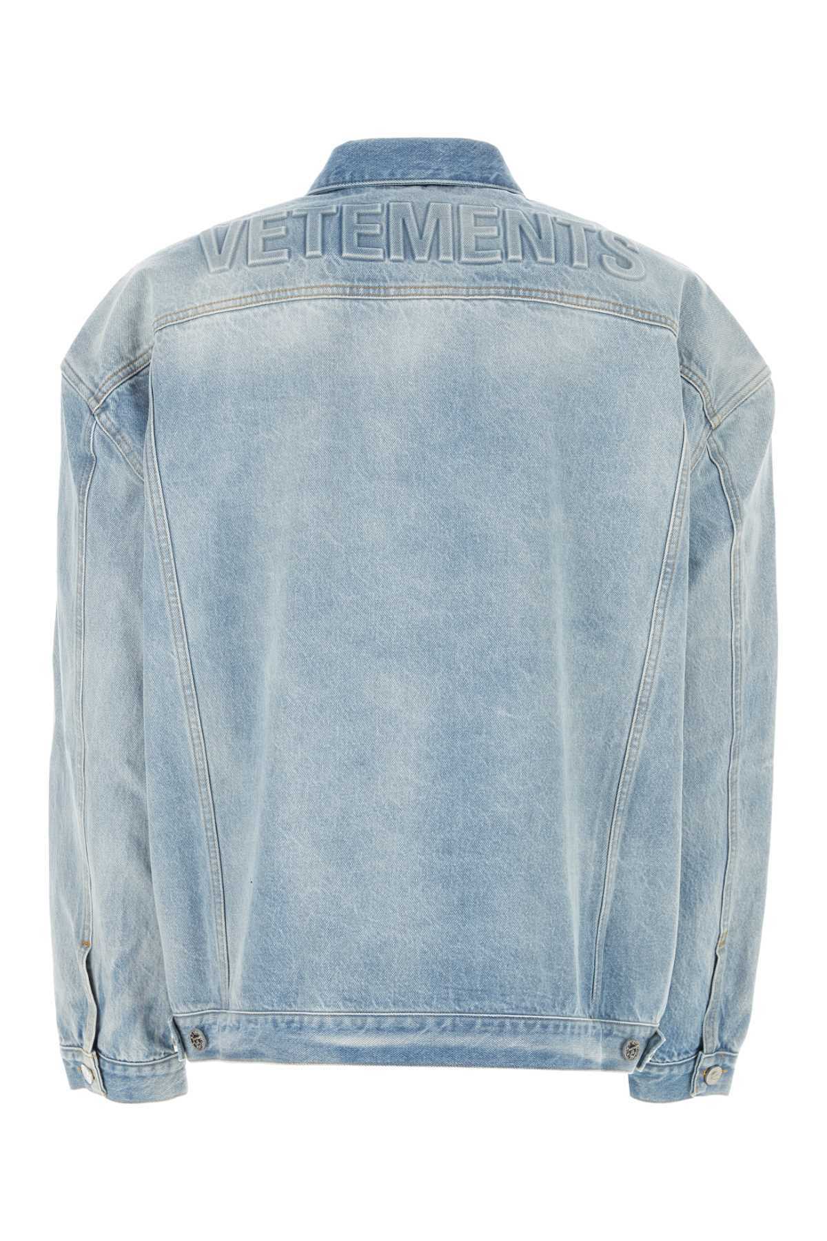 VETEMENTS Denim Jacket