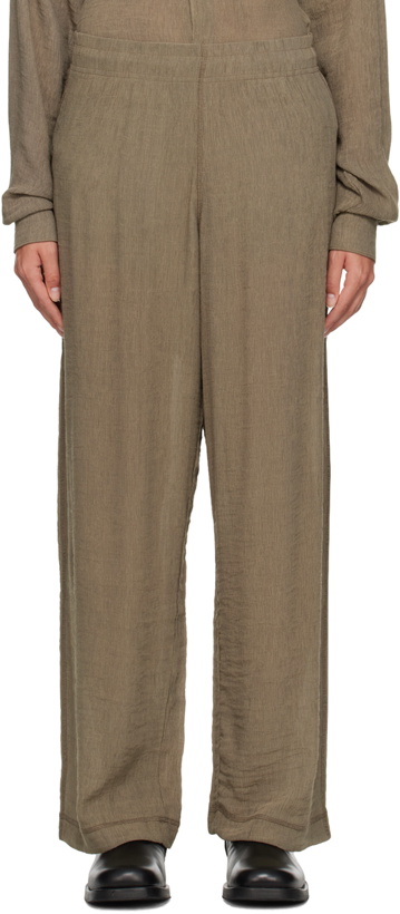 Photo: Our Legacy Taupe Reduced Trousers