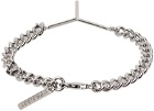 Y/Project Silver Mini Y Chain Bracelet