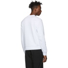 Moncler White Logo Patch Sweatshirt