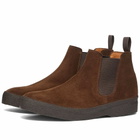 Sanders Men's Adam Chelsea Boot in Chocolate Suede