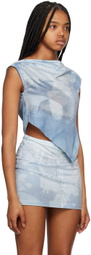 ELLISS SSENSE Exclusive Blue Tank Top