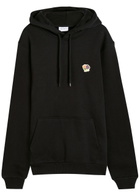 Les Deux Felipe Hooded Cotton Sweatshirt Black