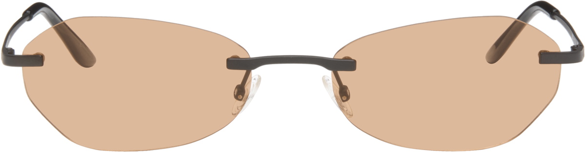 OUR LEGACY WORK SHOP Emporio Armani Silver Falco Sunglasses Our Legacy