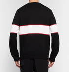 Givenchy - Logo-Intarsia Wool Sweater - Men - Black