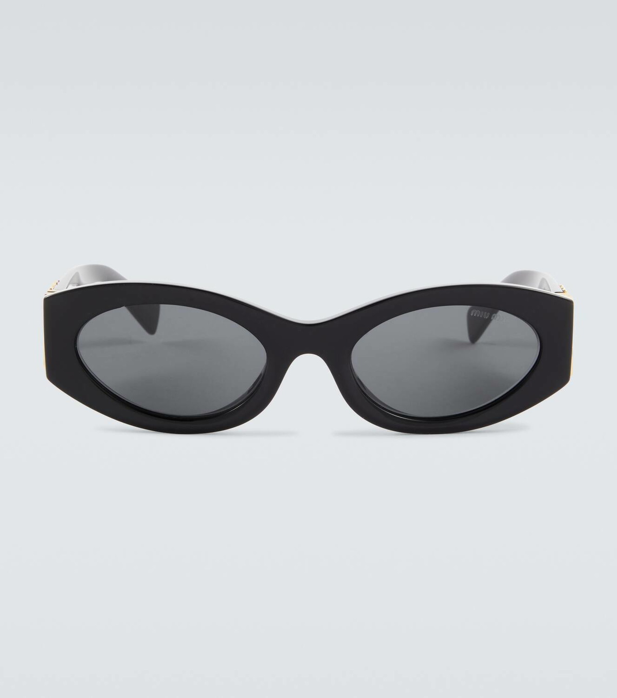 Miu Miu Logo oval sunglasses