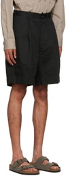 Connor McKnight Black Cotton Shorts