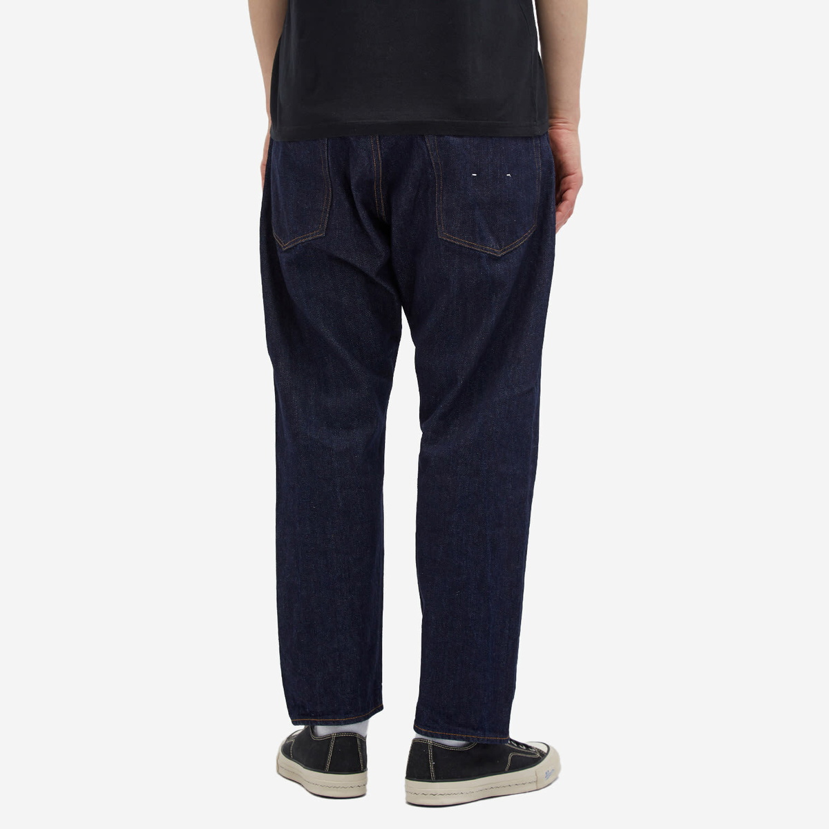 Ordinary Fits Men's 108 Loose Ankle Denim Jeans in Indigo