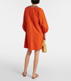 'S Max Mara Cotton poplin minidress