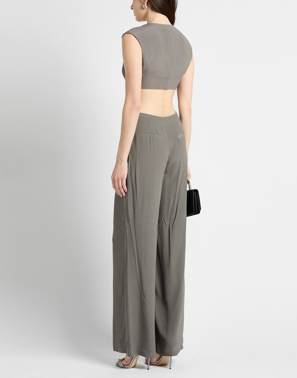 Semicouture Womens Jumpsuit in Grey