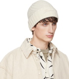 JACQUEMUS Off-White 'The Tourni' Beanie