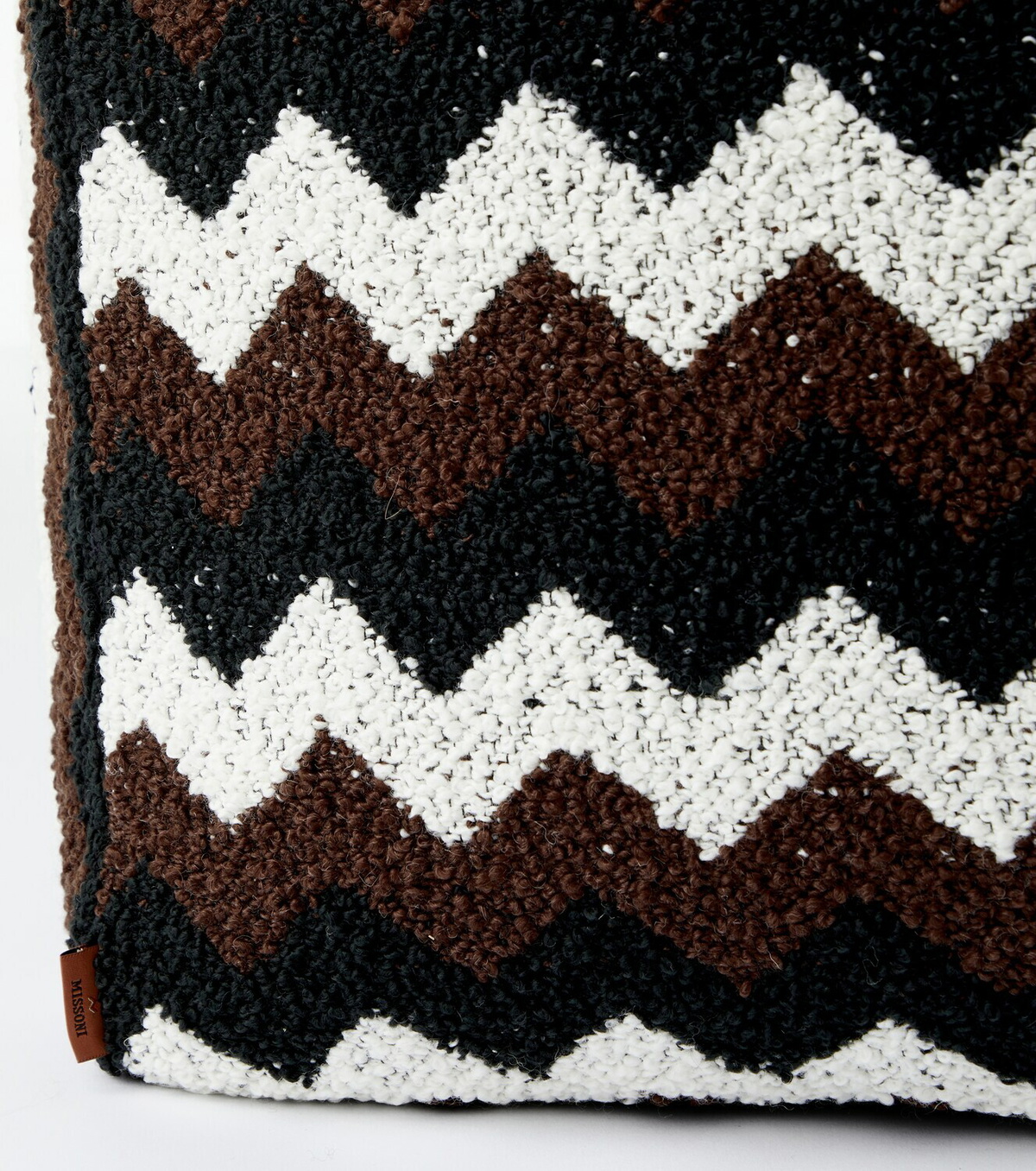 Missoni Riccio Zigzag bouclé ottoman