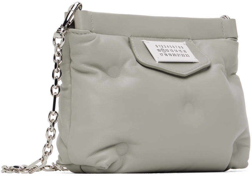 Maison Margiela Gray Mini Glam Slam Red Carpet Bag Maison Margiela