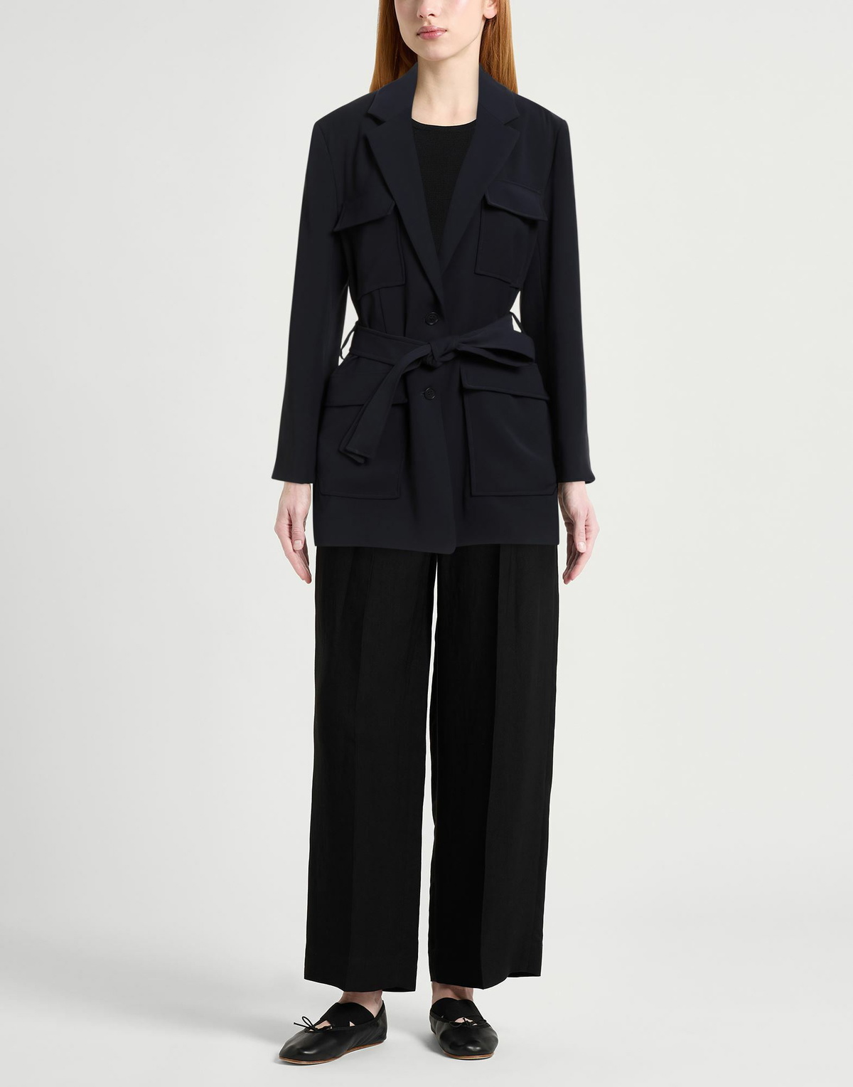 P. a.r. o.s. h. Womens Blazer Midnight in Blue