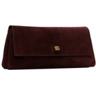 KHAITE Burgundy Audrey Clutch