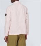 Stone Island Linen-blend jacket