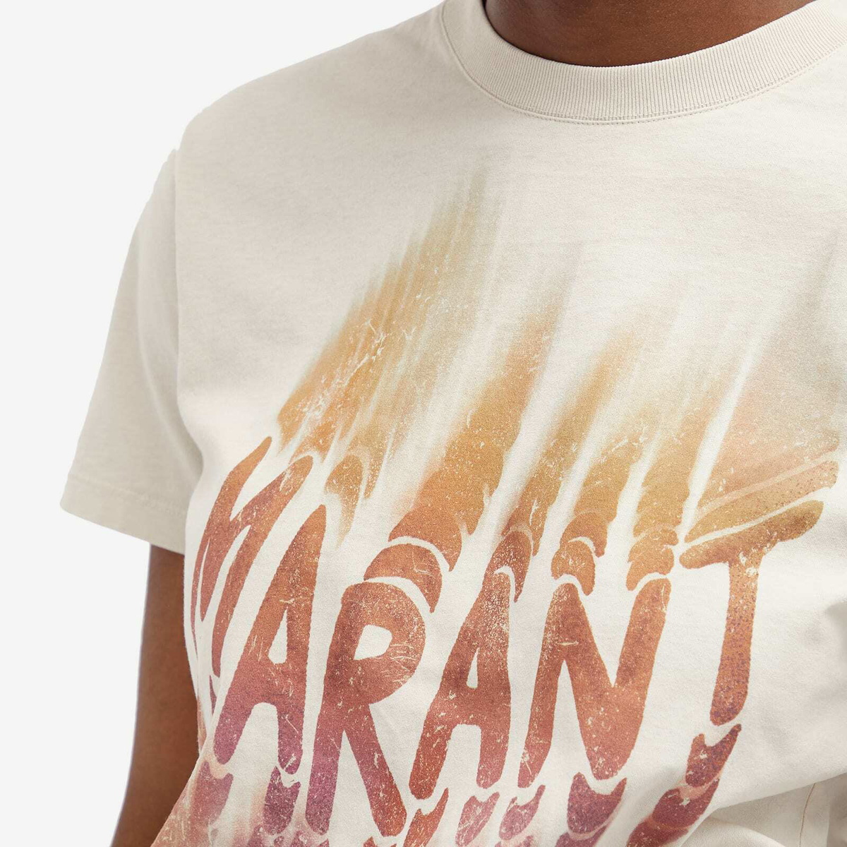 Isabel Marant Étoile Women's Zoeline Spray Logo T-Shirt in