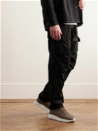 Axel Arigato - Genesis Vintage Runner Full-Grain Leather and SEAQUAL® YARN Mesh Sneakers - Brown