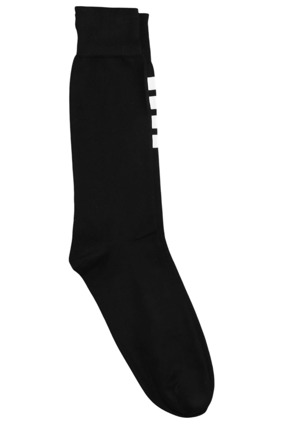 ファッション雑貨・小物その他 THOM BROWNE 25FW 4 lines Mid-Calf Socks FAS020B 01690 001 Lightweight Cotton 4-Bar Mid Calf Socks | Thom Browne