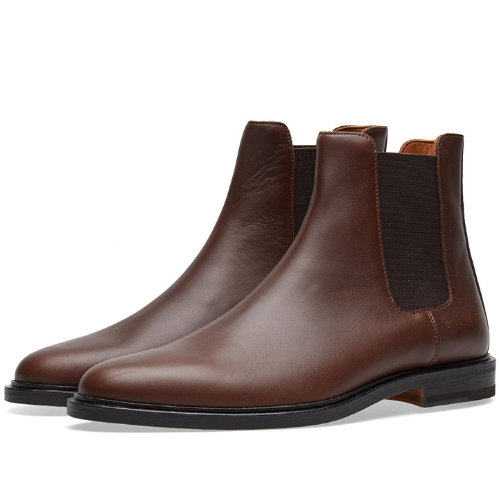 Photo: Common Projects Chelsea Boot Brown