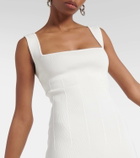 Galvan Atalanta beaded midi dress