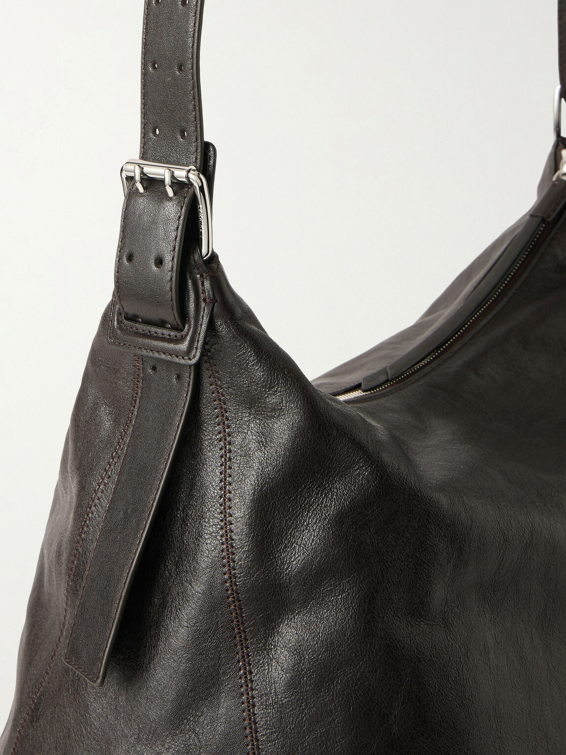LEMAIRE - Belted Leather Tote Bag