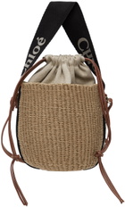 Chloé Beige Mifuko Edition Small Woody Bag