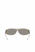 Diesel Wraparound style sunglasses - Sunglasses - Unisex - Grey