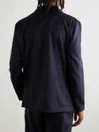 De Bonne Facture - Essential Unstructured Wool Suit Jacket - Blue