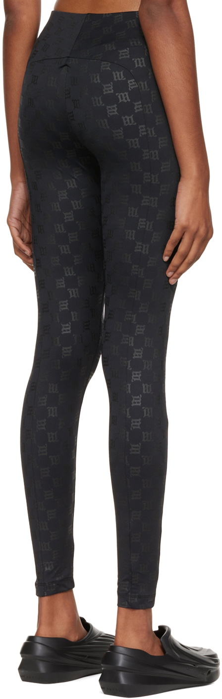 MISBHV Black Printed Leggings