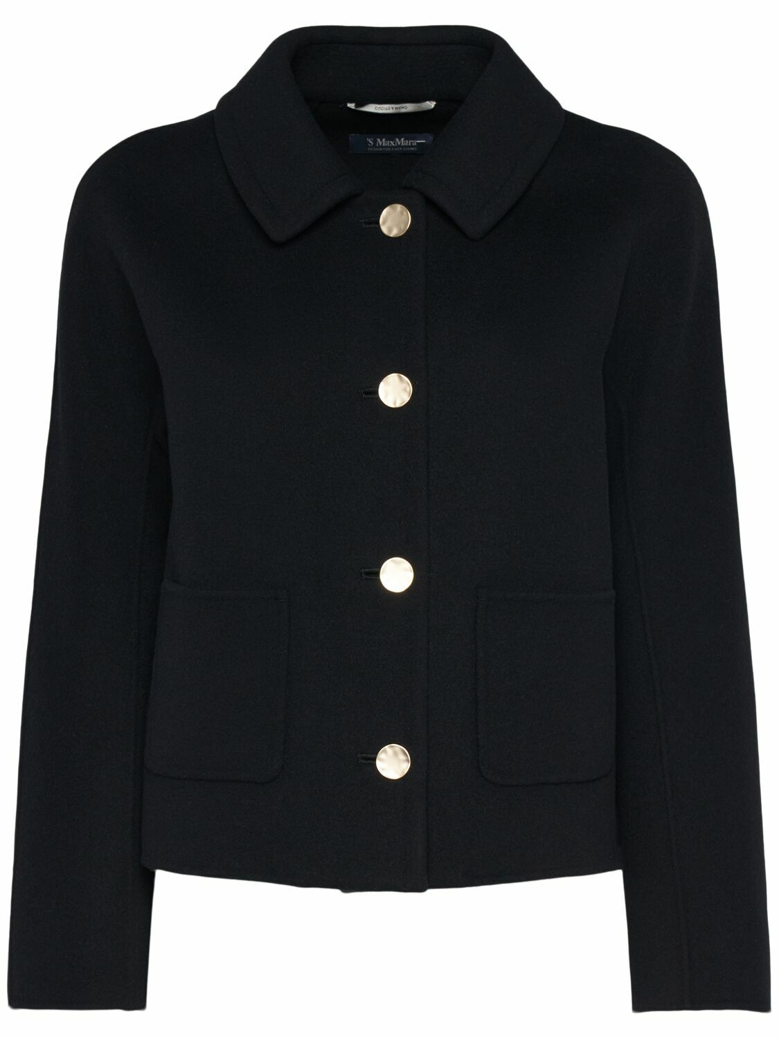 ジャケット・アウター Max Mara Wool Rayon Short Jacket S MAX MARA Sogno Wool Short Jacket S Max Mara