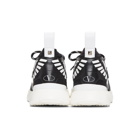 Valentino Black Valentino Garavani Heroes Reflex High-Top Sneakers