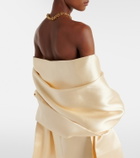 Solace London Renee caped gown